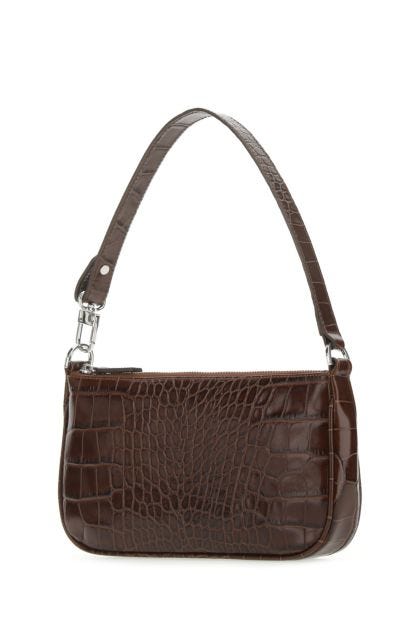 Chocolate leather Rachel handbag