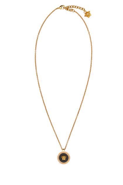 Gold metal necklace 
