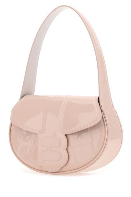 Pastel pink leather My Boo handbag 