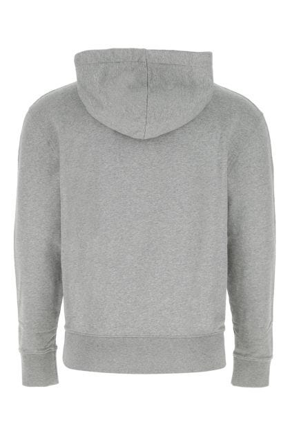 Melange grey cotton sweatshirt 