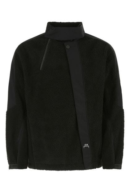 Black pile jacket 