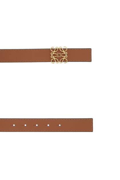 Caramel leather belt
