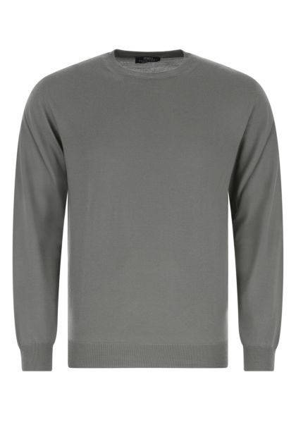 Grey wool sweater