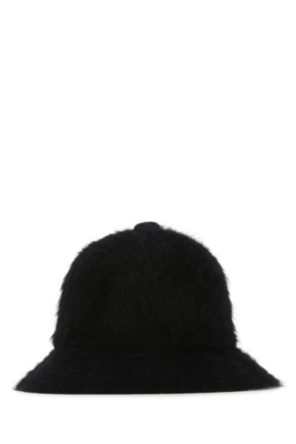 Black angora blend Furgora Casual hat