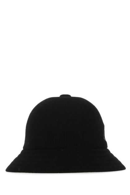 Black felt Wool Casual hat