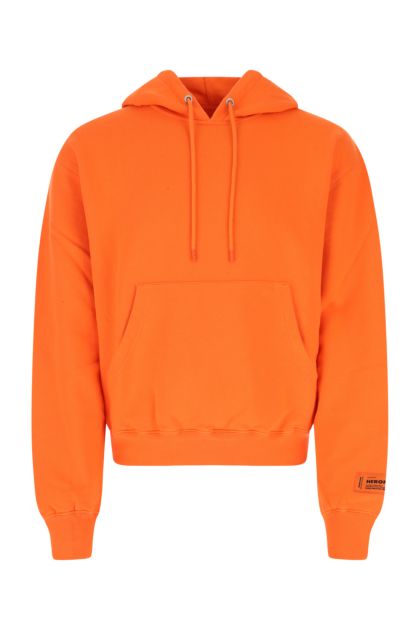 Orange cotton sweatshirt  