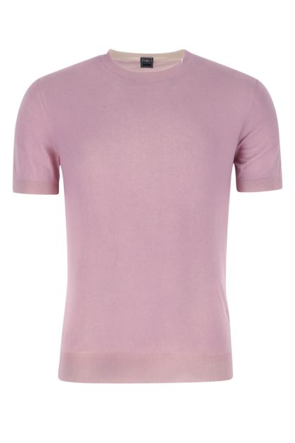 Lilac cotton t-shirt
