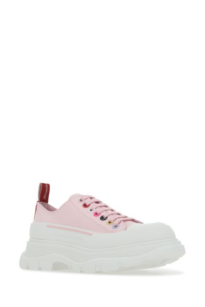 Pink canvas Tread Slick sneakers 