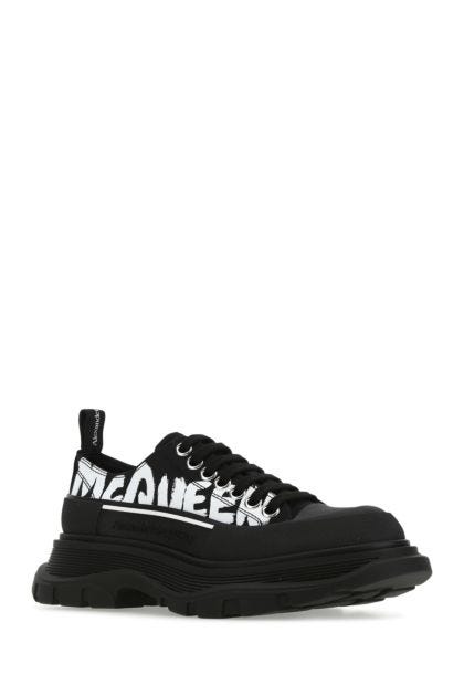 Black fabric Tread Slick sneakers 