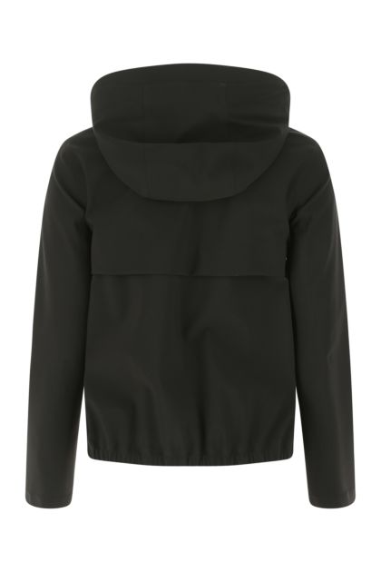 Black stretch nylon jacket