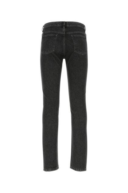 Dark grey denim jeans 