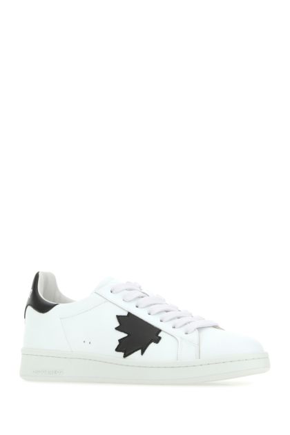 White leather Boxer One Life sneakers