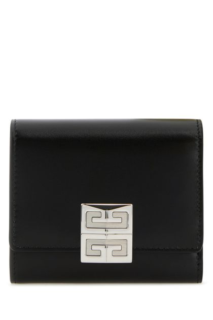 Black leather 4G wallet