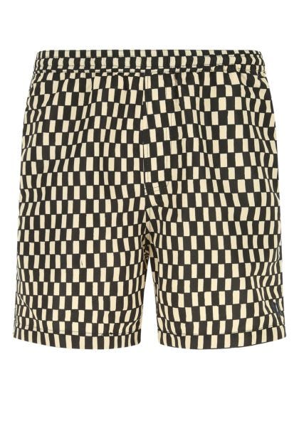 Printed polyester Kenan swimming shorts