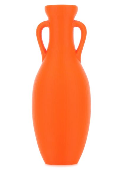 Orange medium Giulio Cesare vase