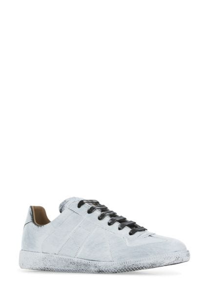 Coated leather Replica sneakers