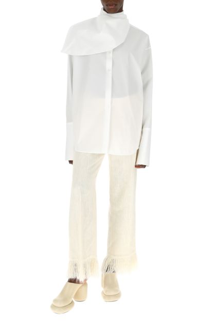 White poplin shirt 
