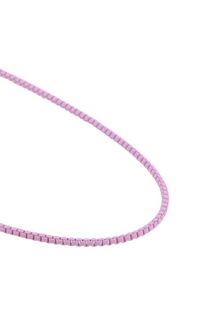Pink Plastalina necklace 