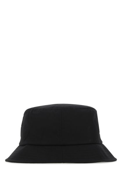 Black nylon hat 