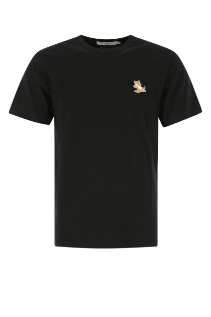 Black cotton t-shirt 