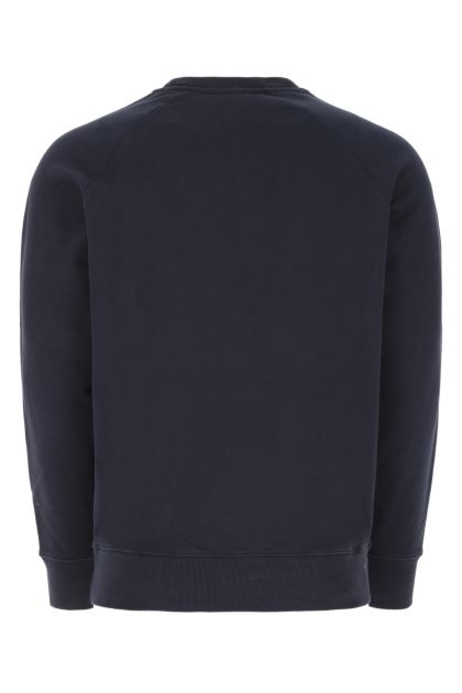 Dark blue cotton sweatshirt 