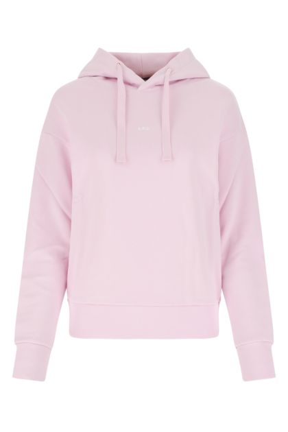 Pastel pink cotton sweatshirt 