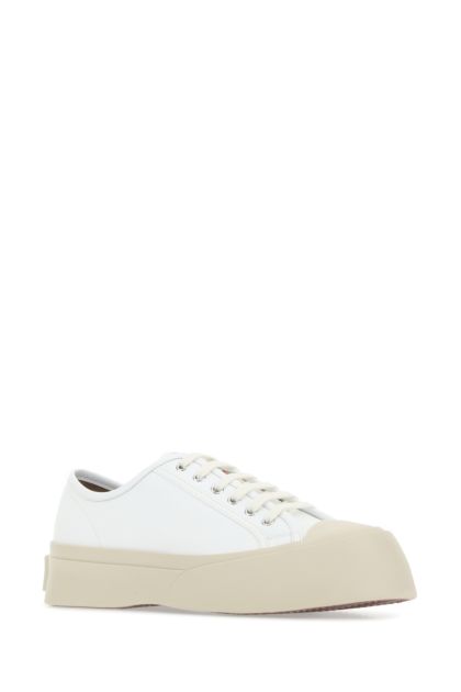 White leather Pablo sneakers