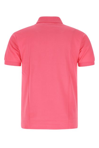 Pink piquet polo shirt