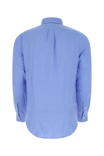 Light-blue linen shirt 