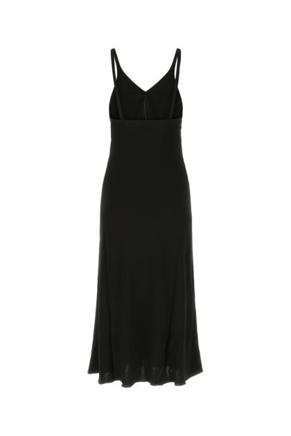 Black viscose Francine dress