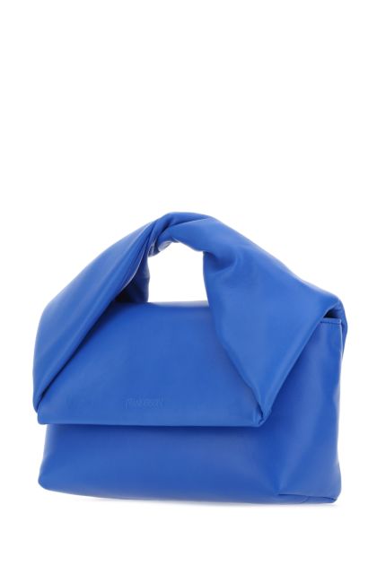 Blue leather Twister handbag 