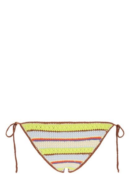 Multicolor crochet bikini bottom 