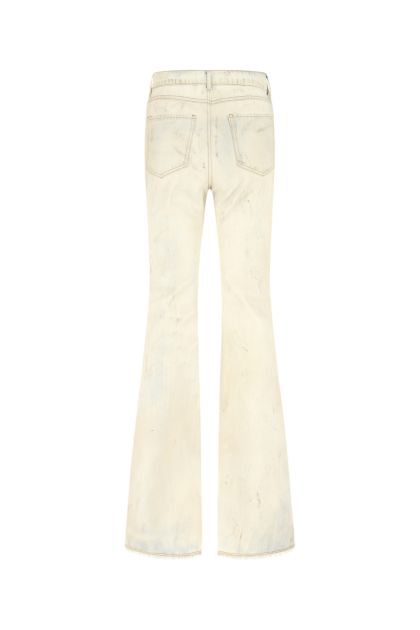 Ivory denim Fedra jeans