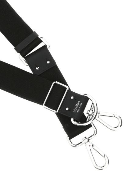 Black fabric shoulder strap 