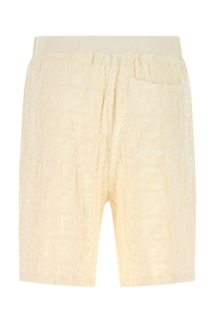 Ivory terry bermuda shorts