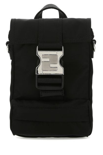 Black nylon mini Fendiness backpack 