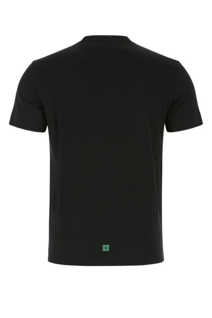 Black cotton t-shirt 
