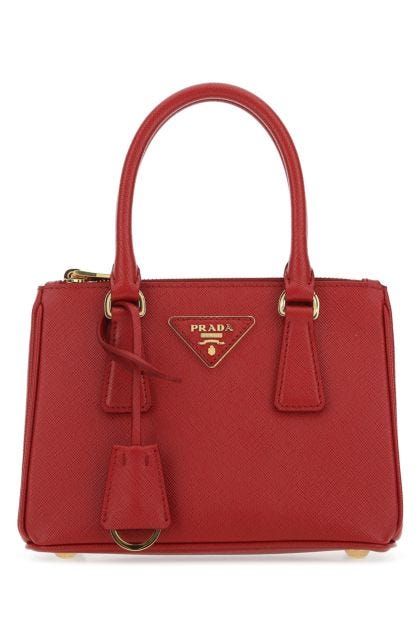 Tiziano red leather handbag