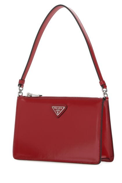 Tiziano red leather mini handbag
