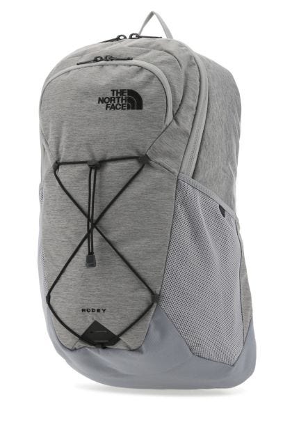 Grey nylon blend Rodey backpack