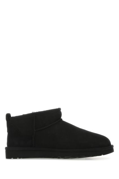 Black suede Classic Ultra Mini ankle boots
