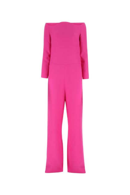 Pink PP wool blend jumpsuit