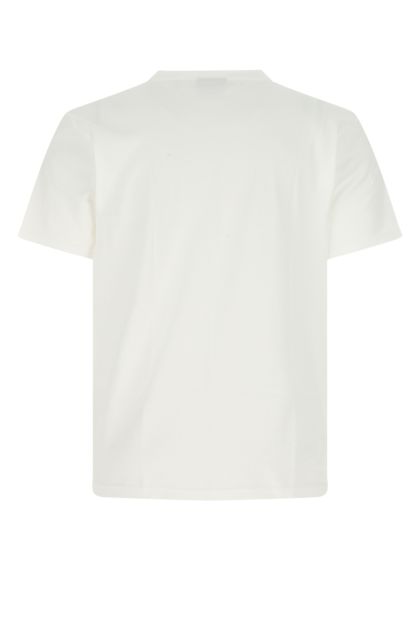 White cotton Flames t-shirt