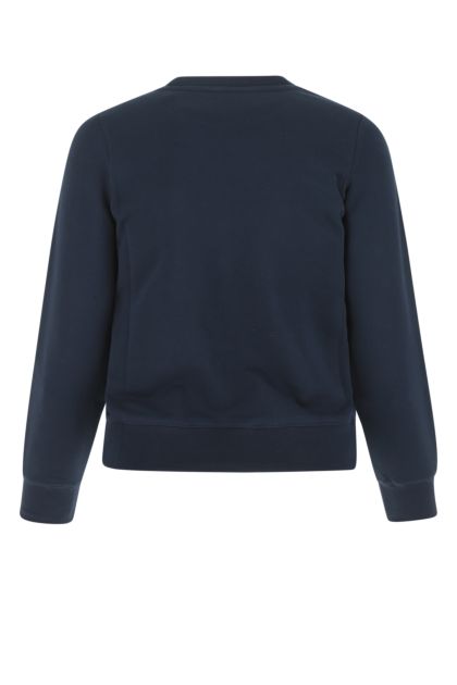 Navy blue cotton sweatshirt 