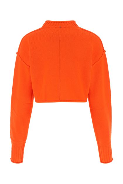 Orange wool blend Maiorca sweater