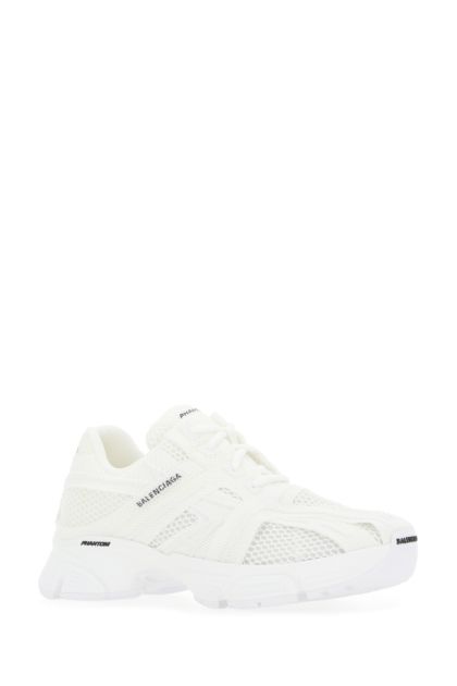 White mesh Phantom sneakers 