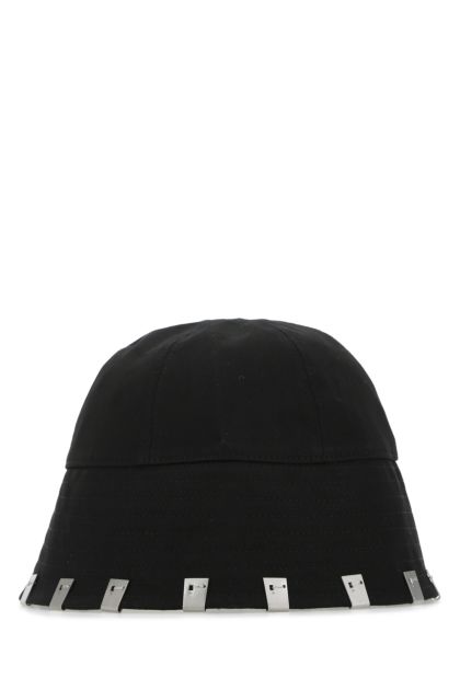 Black cotton hat 