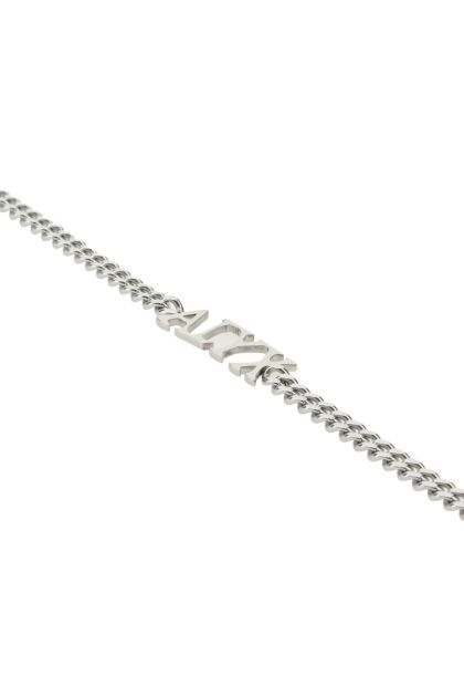 Silver metal necklace 