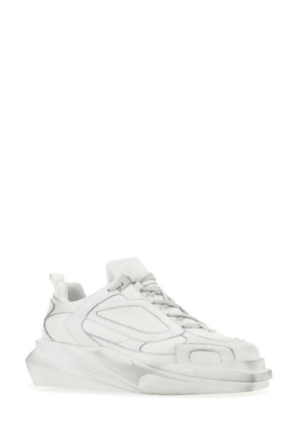 White leather Hiking sneakers