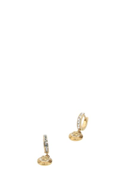 Gold metal earrings 